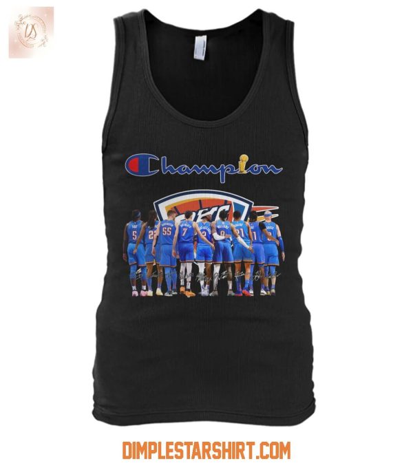 Oklahoma City Thunder All Team Champion T Shirt