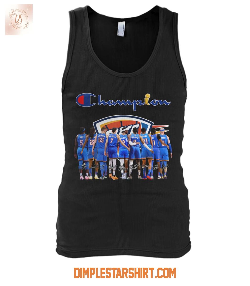 Oklahoma City Thunder All Team Champion T Shirt Oklahoma City Thunder All Team Champion T Shirt