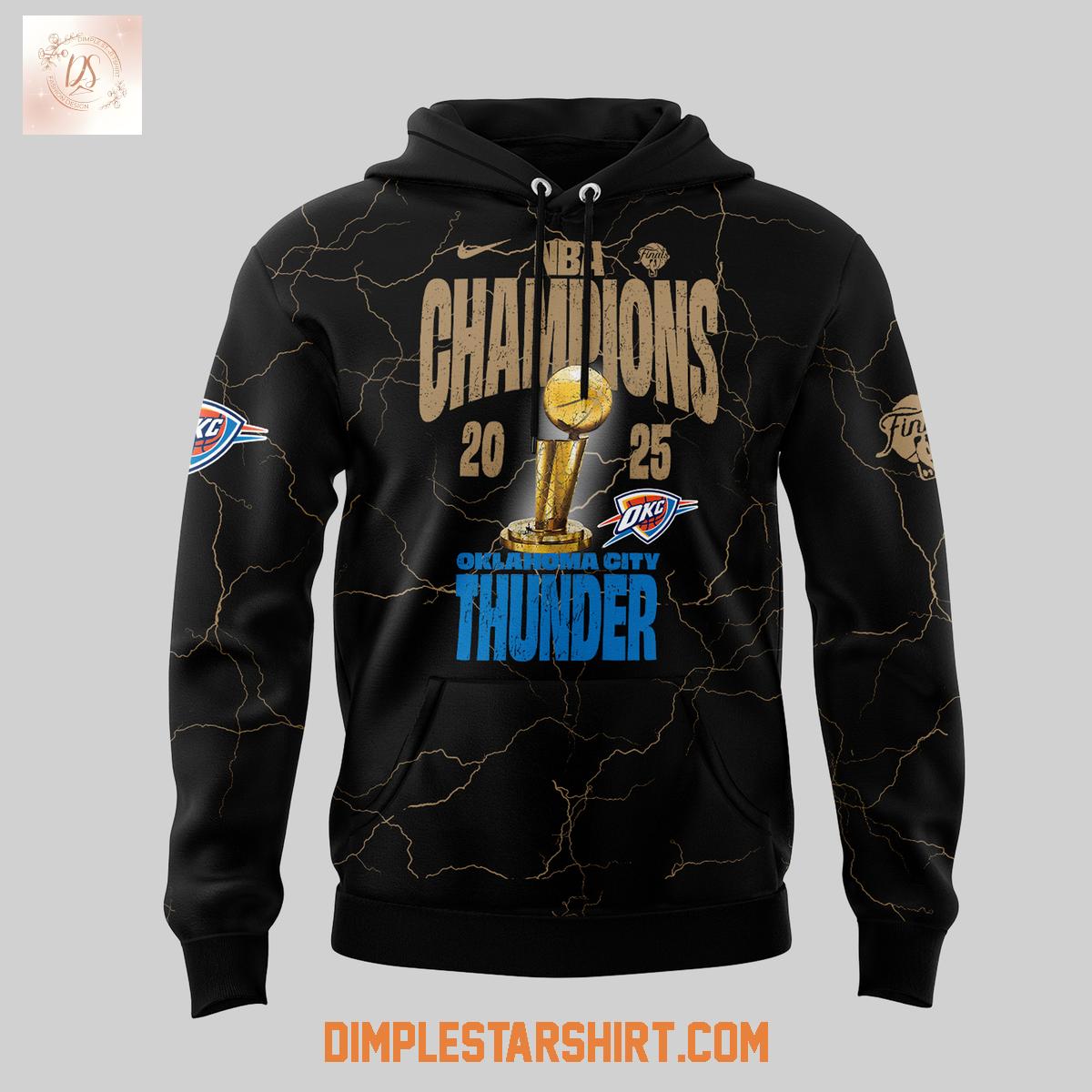 Oklahoma City Thunder NBA Champions Won For The City Hoodie T Shirt Oklahoma City Thunder NBA Champions Won For The City Hoodie T Shirt