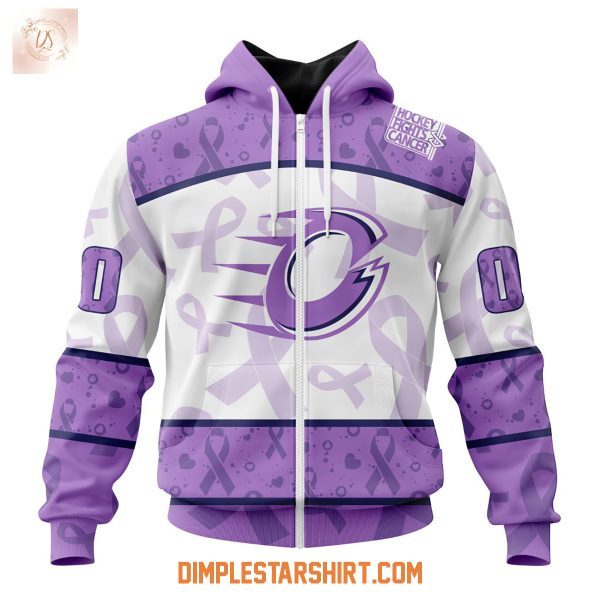 Ottawa Charge PWHL Lavender Hockey Fights Cancer Hoodie Shirt