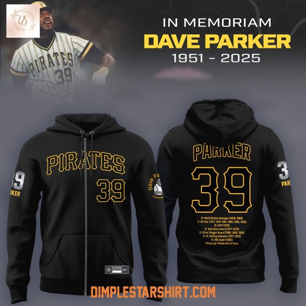 Pittsburgh Pirates Dave Parker In Memories 1951 2025 Hoodie T Shirt