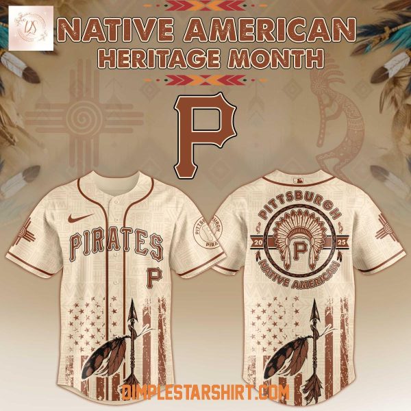 Pittsburgh Pirates x Native American Heritage Month Baseball Jersey