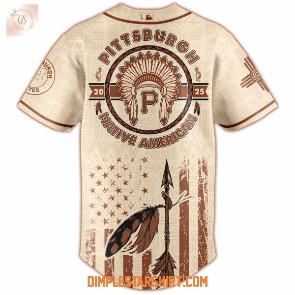 Pittsburgh Pirates x Native American Heritage Month Baseball Jersey