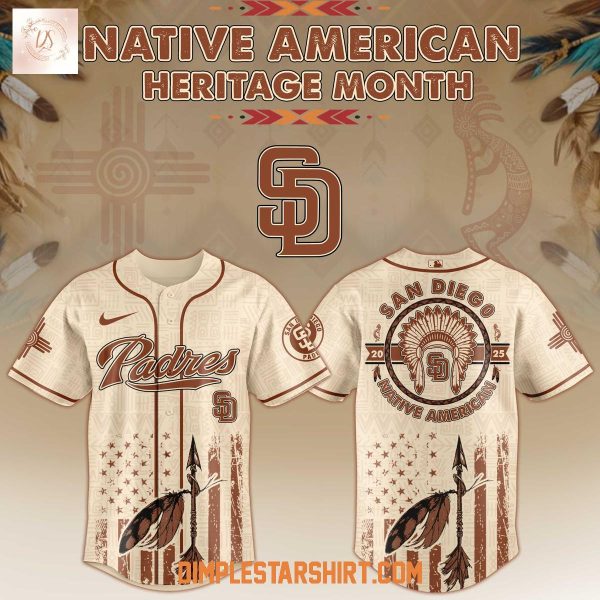 San Diego Padres x Native American Heritage Month Baseball Jersey