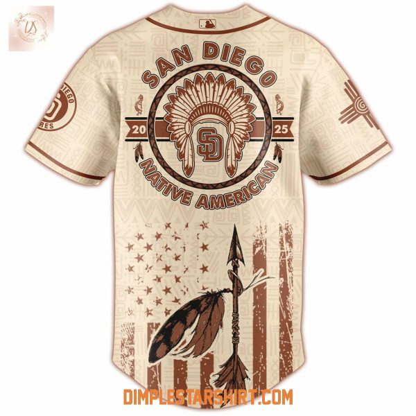 San Diego Padres x Native American Heritage Month Baseball Jersey