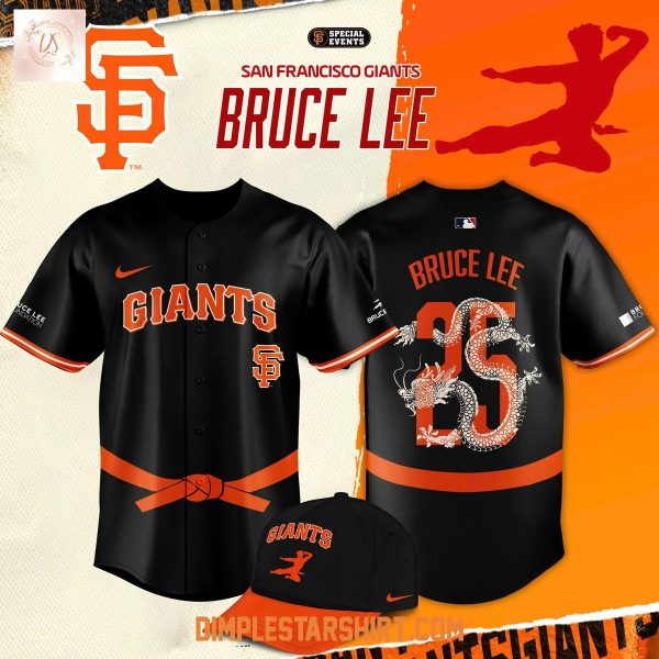 San Francisco Giants x Bruce Lee 2025 Baseball Jersey