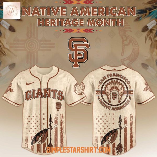 San Francisco Giants x Native American Heritage Month Baseball Jersey