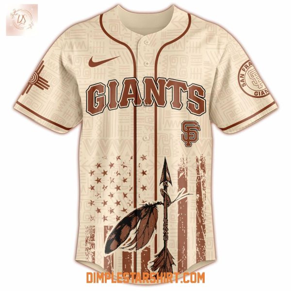 San Francisco Giants x Native American Heritage Month Baseball Jersey