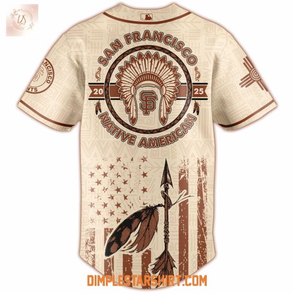 San Francisco Giants x Native American Heritage Month Baseball Jersey