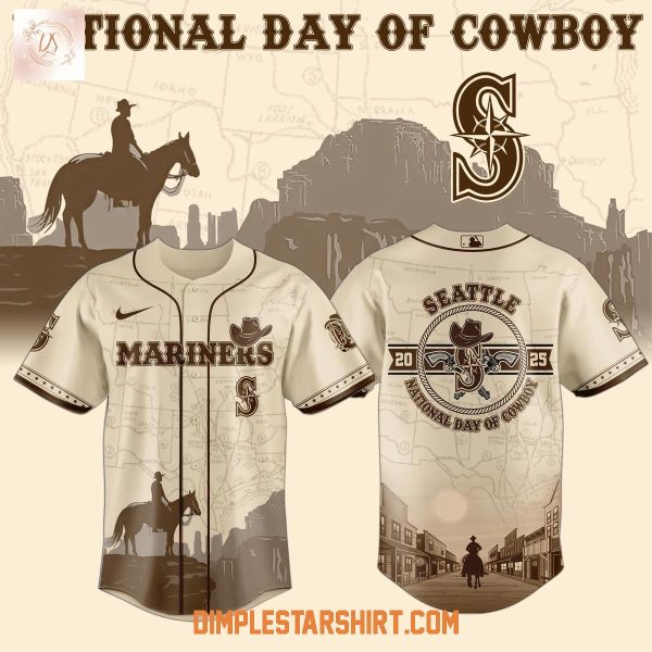Seattle Mariners National Day Of Cowboys Baseball Jersey