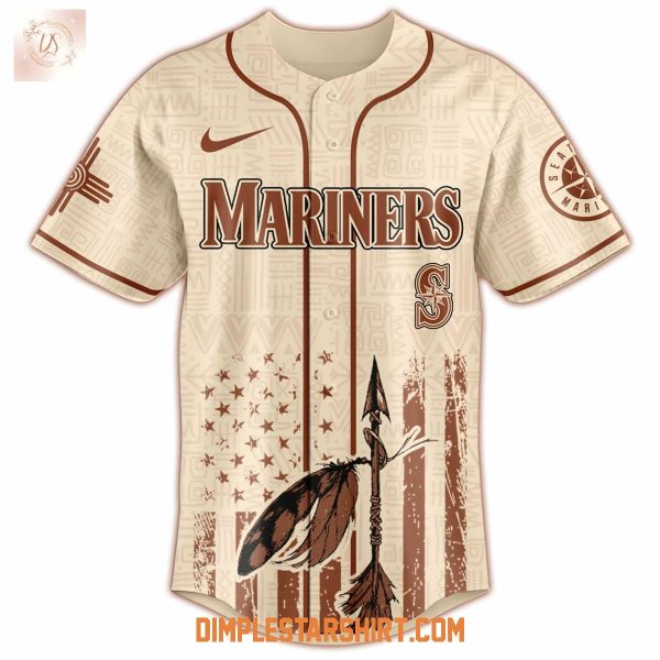 Seattle Mariners x Native American Heritage Month Baseball Jersey