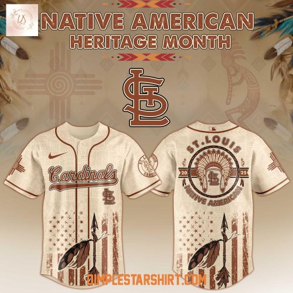 St.Louis Cardinals x Native American Heritage Month Baseball Jersey