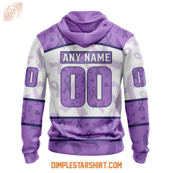 Toronto Sceptres PWHL Lavender Hockey Fights Cancer Hoodie Shirt