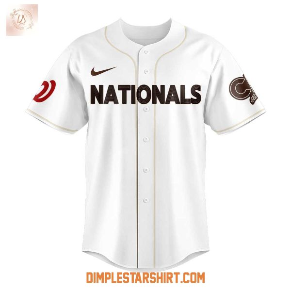 Washington Nationals Chris Brown 2025 Baseball Jersey