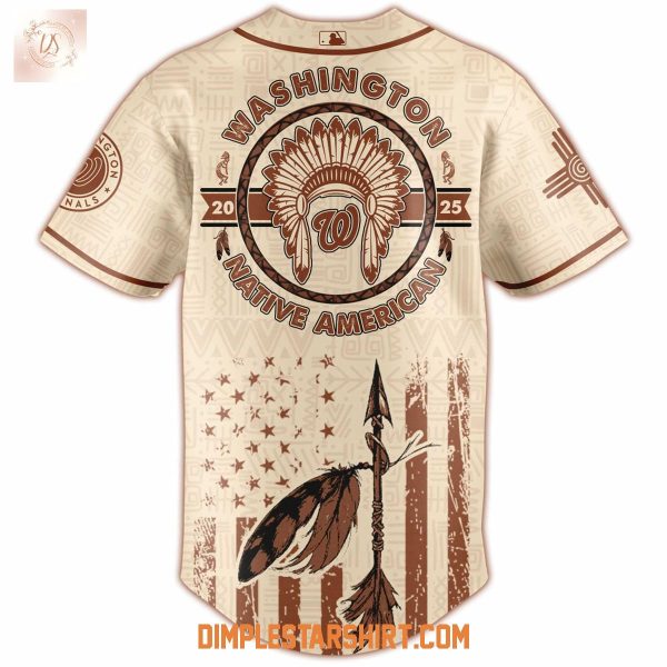 Washington Nationals x Native American Heritage Month Baseball Jersey