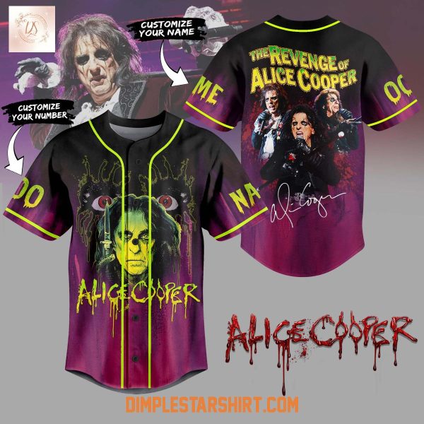 Alice Cooper The Revenge 2025 Jersey