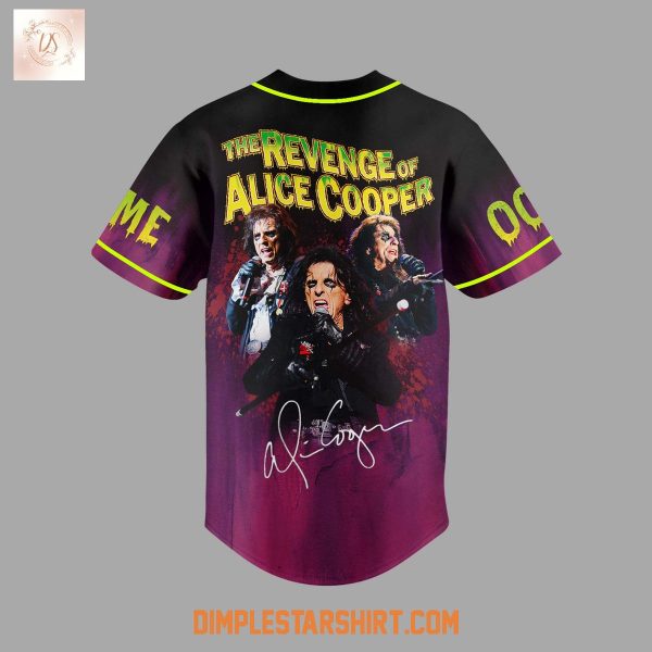 Alice Cooper The Revenge 2025 Jersey