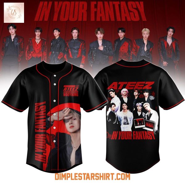 Ateez 2025 World Tour In Your Fantasy Jersey