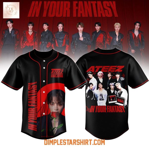 Ateez 2025 World Tour In Your Fantasy Jersey