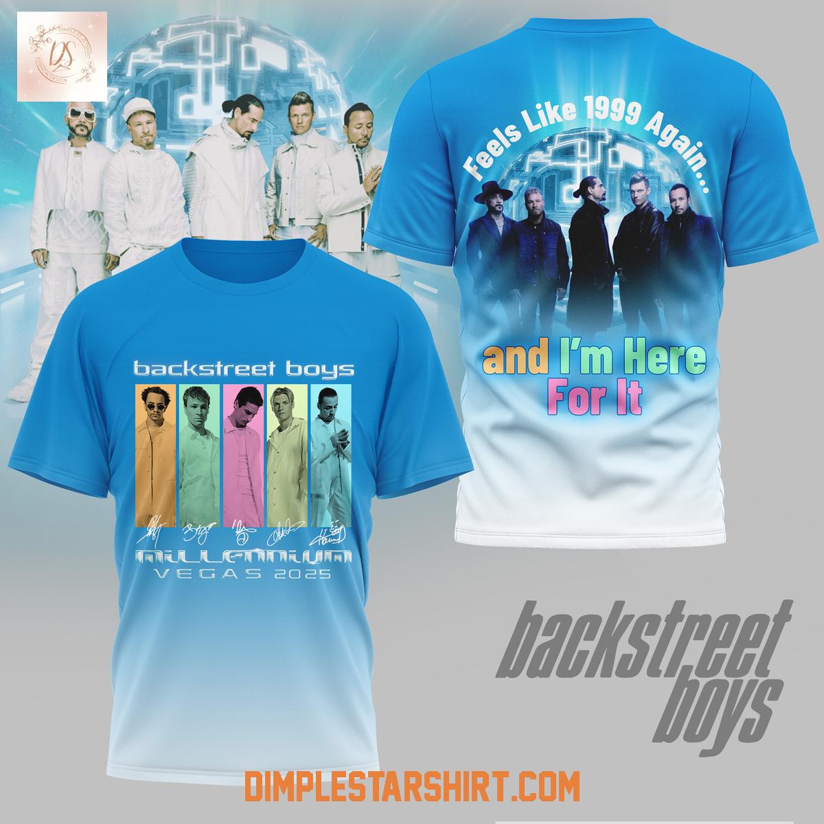 Backstreet Boys Millennium Vegas 2025 Shirt Backstreet Boys Millennium Vegas 2025 Shirt