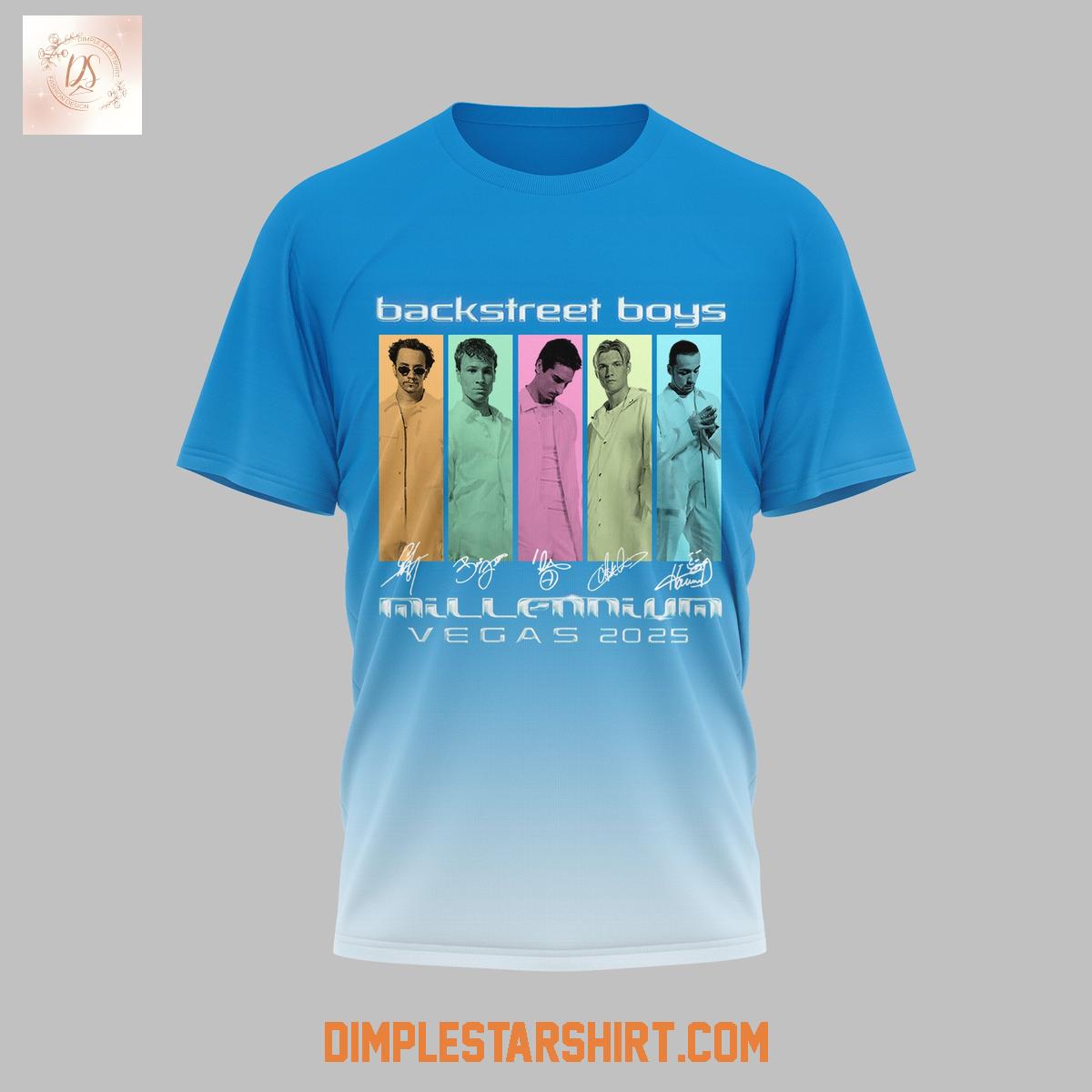 Backstreet Boys Millennium Vegas 2025 Shirt Backstreet Boys Millennium Vegas 2025 Shirt