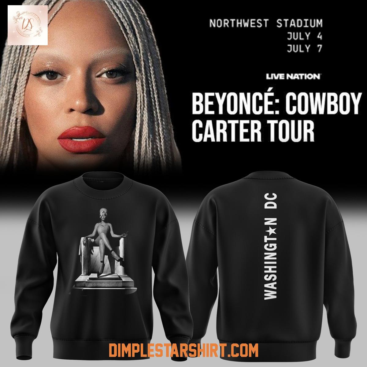 Beyonce x Washington DC Tour 2025 Hoodie Shirt Beyonce x Washington DC Tour 2025 Hoodie Shirt