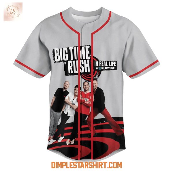 Big Time Rush In Real Life Worldwide Baseball Jersey