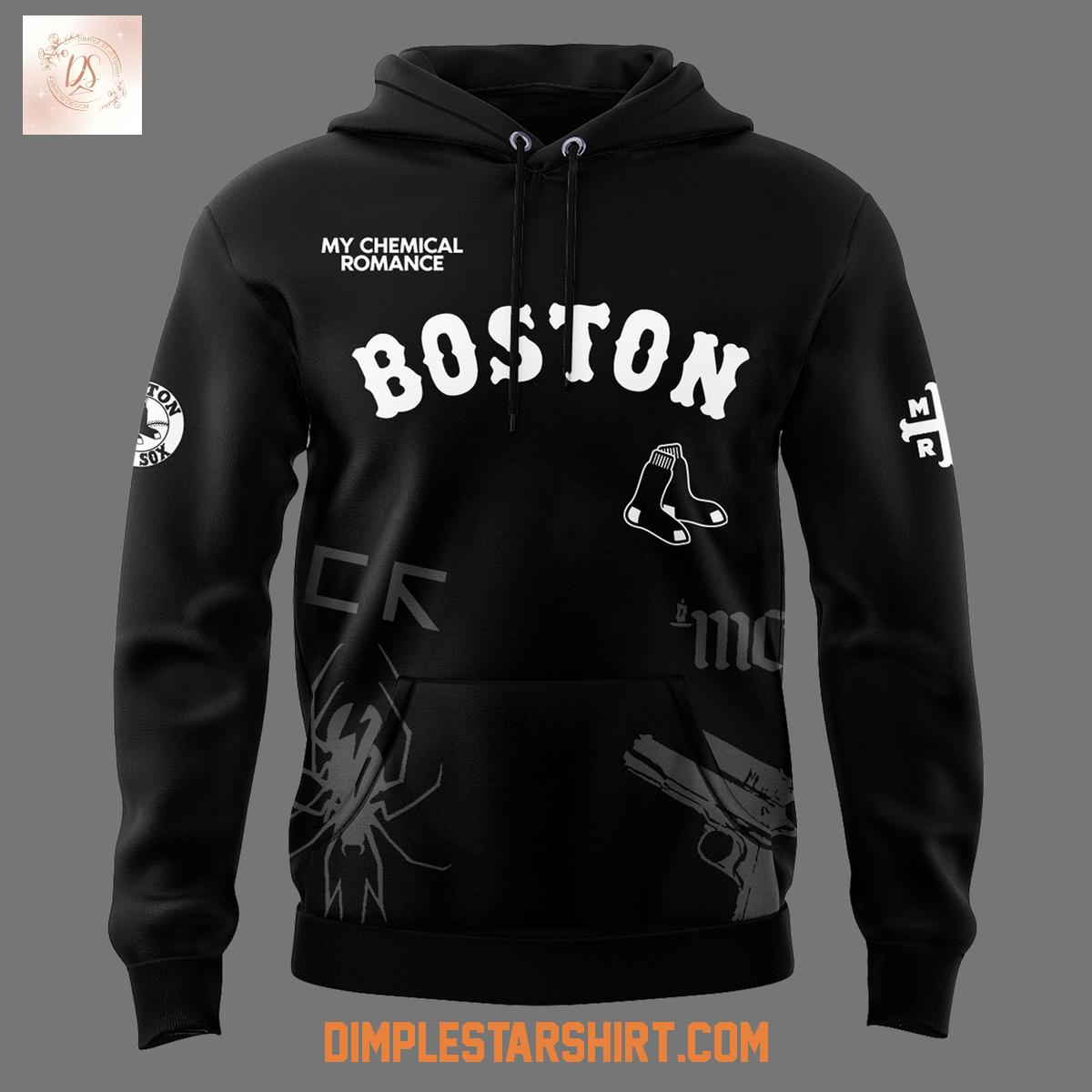 Boston Red Sox x My Chemical Romance Long Live The Black Parade 2025 Hoodie T Shirt Boston Red Sox x My Chemical Romance Long Live The Black Parade 2025 Hoodie T Shirt