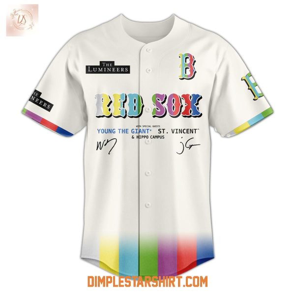 Boston Red Sox x The Lumineers 2025 Baseball Jersey
