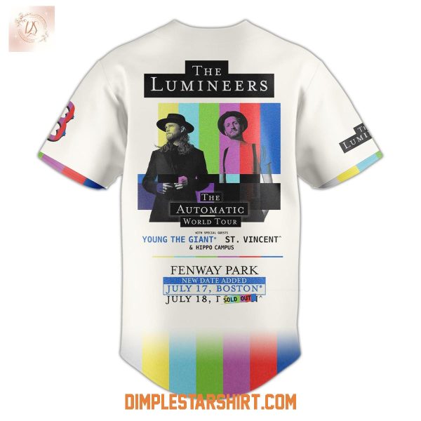 Boston Red Sox x The Lumineers 2025 Baseball Jersey