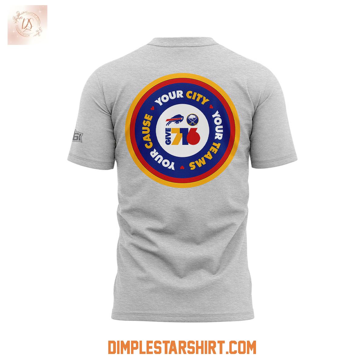 Buffalo Bills And Buffalo Sabres Give 716 Hoodie Shirt Buffalo Bills And Buffalo Sabres Give 716 Hoodie Shirt
