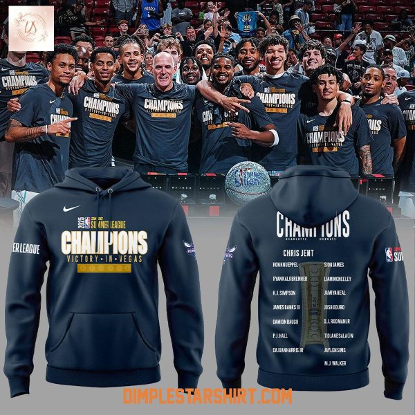 Charlotte Hornets Winner Of The Summer Champions Hoodie
