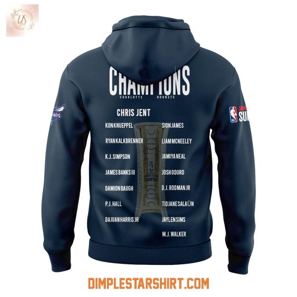 Charlotte Hornets Winner Of The Summer Champions Hoodie