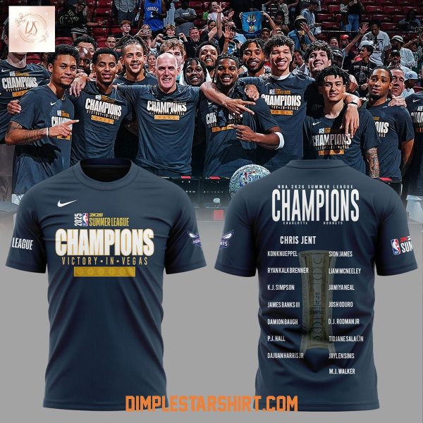 Charlotte Hornets Winner Of The Summer Champions Hoodie