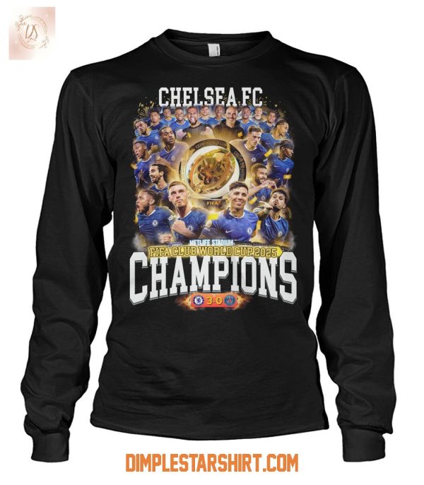 Chelsea FC Fifa Club World Cup 2025 Champions T Shirt