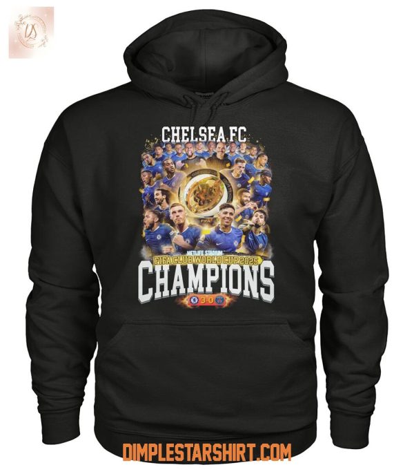 Chelsea FC Fifa Club World Cup 2025 Champions T Shirt