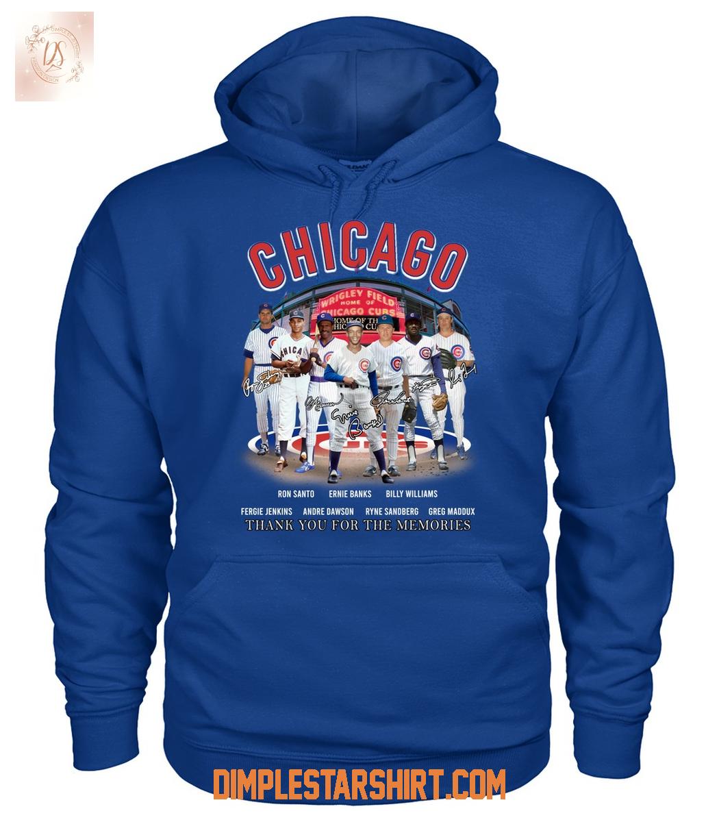 Chicago Cubs Legends Team Memories T Shirt Chicago Cubs Legends Team Memories T Shirt