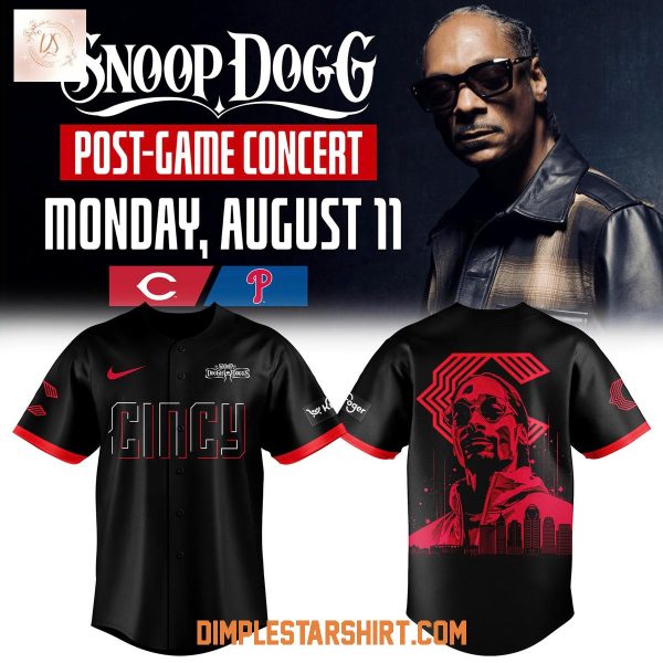 Cincinnati Reds x Snoop Dogg Post Game Concert 2025 Jersey