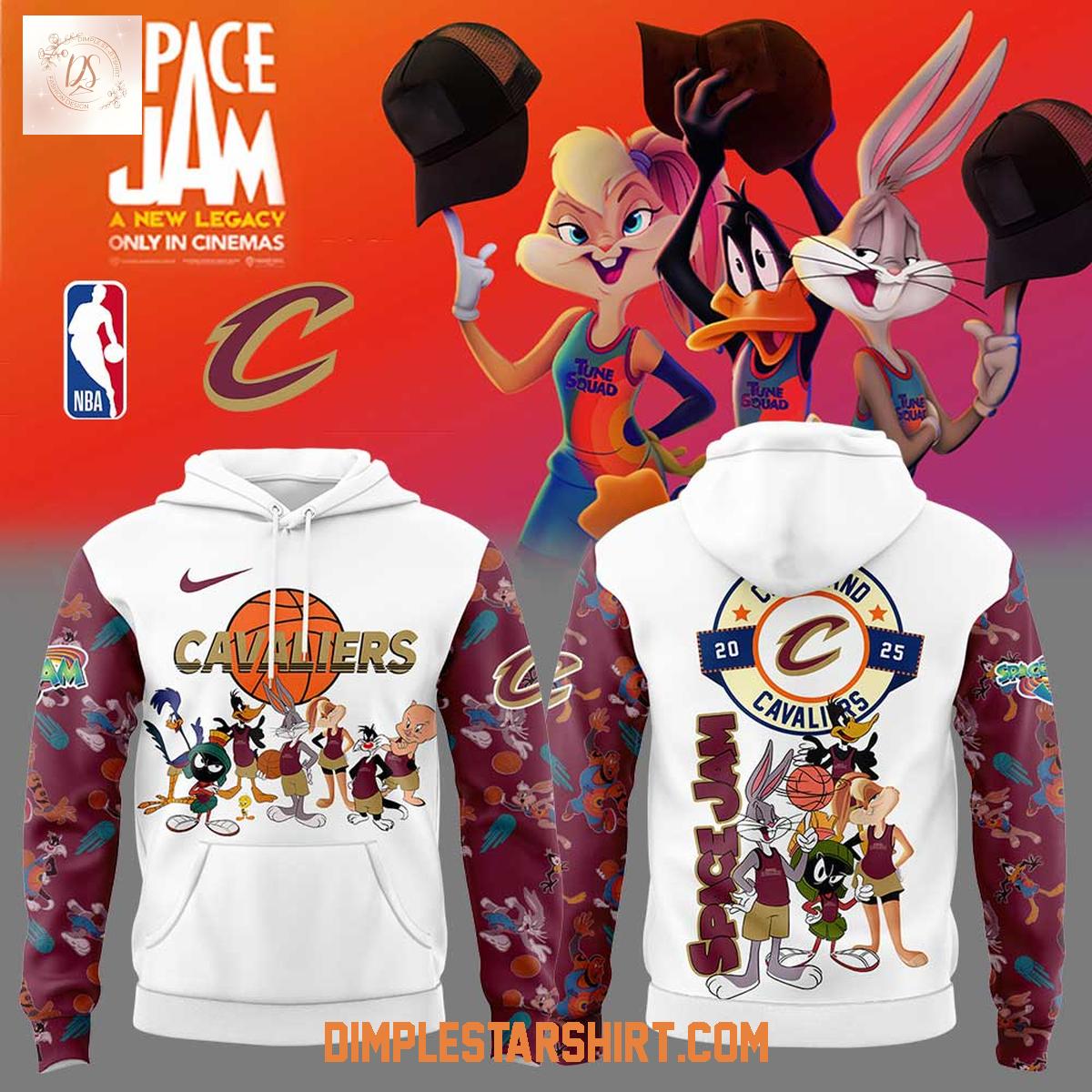 Cleveland Cavaliers x Space Jam 2025 Hoodie Shirt Cleveland Cavaliers x Space Jam 2025 Hoodie Shirt