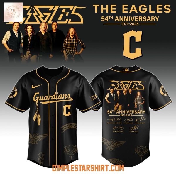 Cleveland Guardians x Eagles Band Music 54 Years 2025 Jersey