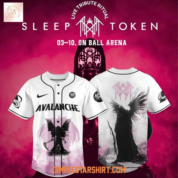 Colorado Avalanche x Sleep Token Even In Arcadia Tour 2025 Jersey