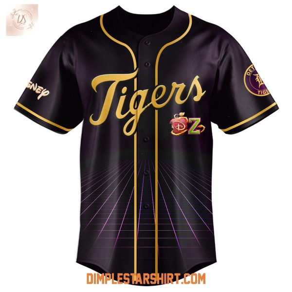 Detroit Tigers Descendants Zombies Worlds Collide Tour 2025 Jersey