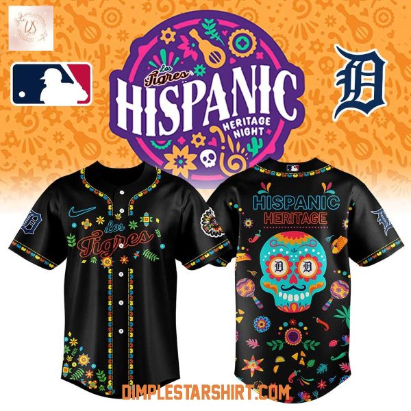 Detroit Tigers Hispanic Heritage Night 2025 Baseball Jersey