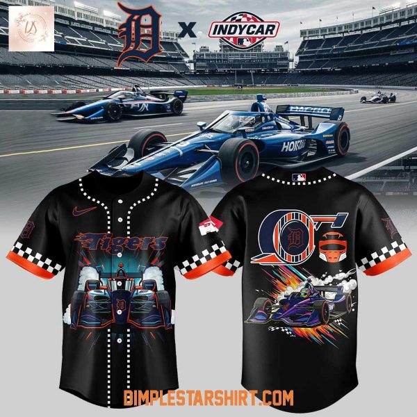 Detroit Tigers x F1 Indycar 2025 Jersey