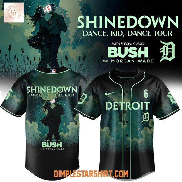 Detroit Tigers x Shine Down Dance Tour Jersey