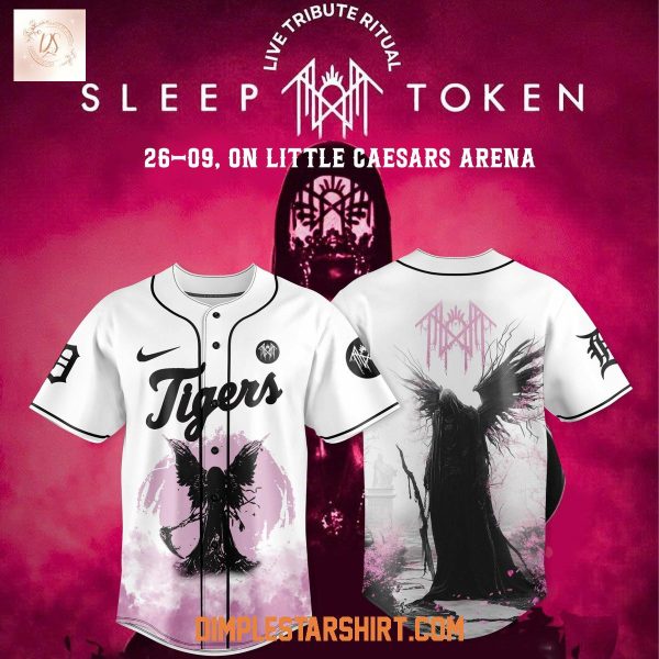 Detroit Tigers x Sleep Token Even In Arcadia Tour 2025 Jersey