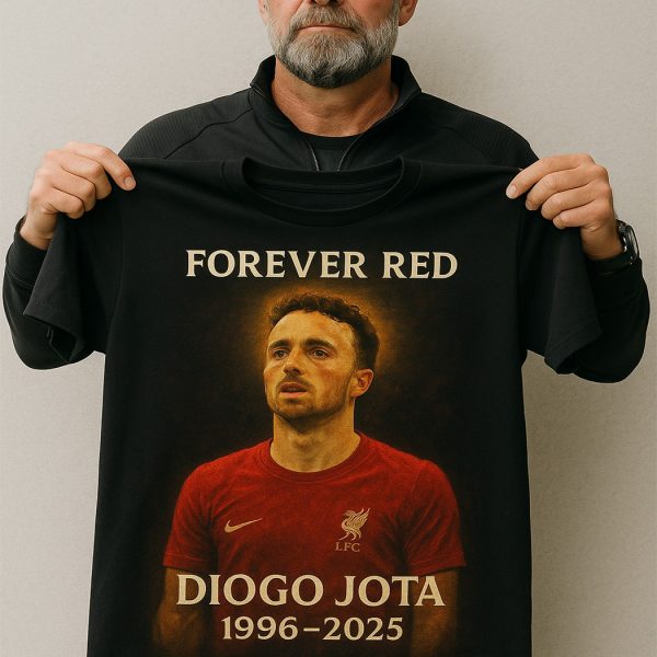 Diogo Jota Liverpool Fc Forever Red 1996 2025 T Shirt