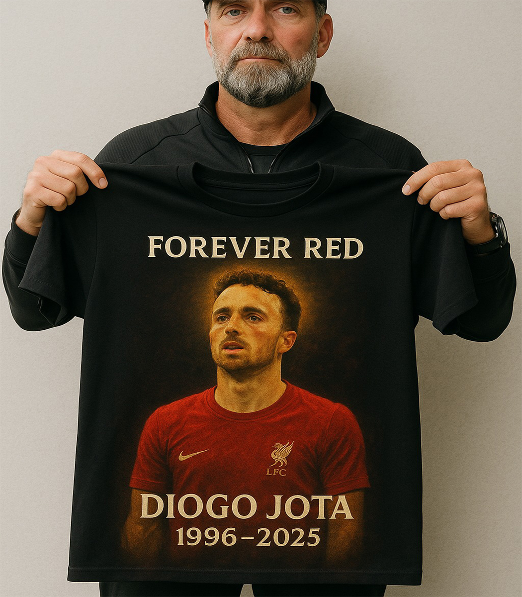 Diogo Jota Liverpool Fc Forever Red 1996 2025 T Shirt Diogo Jota Liverpool Fc Forever Red 1996 2025 T Shirt
