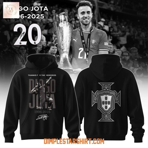 Diogo Jota Portugal Thanks For The Memories 2025 Hoodie Shirt