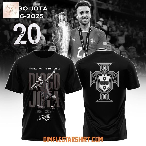 Diogo Jota Portugal Thanks For The Memories 2025 Hoodie Shirt